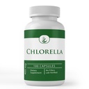 מרכיבים מקוריים טהורים Chlorella, (100 קפסולות) תמיד טהור, ללא תוספות או מילויים, מעבדה מאומתת