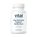 חומרים מזינים רעילים ראו את פאלטו עם Pygeum & Nettle Root - טבעוני Saw Palmetto עבור גברים תומכים בתפקוד Prostate בריא * - Gluten, חלב, סויה חינם - 60 קפסולות