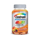 סגסוגת Multivitamin Gummy למבוגרים 50 Plus, Assorted Flavor, פירות, 120 הרוזן