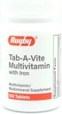 ברבי מעבדות Tab-A-Vite Multivitamin עם ויטמין A, C, D Thiamin Riboflavin Niacin Folate Pantothenic Acid 100 טבליות (Pack של 1)