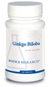 Biotics Research Genekgo Biloba Standardized 24% ג'ינקגו בילובה פריץ, תוסף המוח, nootropic, Focus, Energy, Memory, Health Aging. 60 טבליות