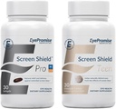 EyePromise Screen Shield All-in-One עין מסך מסך ויטמין Teen Chewable Eye