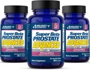SUPER BETA ProSTATE Advanced Chewables - Prostate Support Supplement for Men's Health (180 Chews, 3Pack)