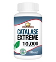 Rise-N-Shine Catalase Extreme תוסף 10,000 עם Saw Palmetto, Biotin, Fo-Ti, PABA - תוספי שיער לשיער חזק - 60 קפסולות