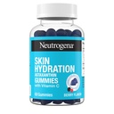 Neutrogena Skin Hydration Astaxanthin Gummies עם ויטמין C, תוספי טיפוח העור עבור הידיד, Smooth & בריאות העור, Daily Antioxidant Gummies לבריאות העור, ברי פלפור, 60 ctct