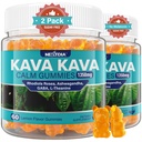 Kava Kava חניכיים, סוכר חינם Calm Gummies w / Rhodiola Rosea, Ashwagandha, L-theanine, GABA, מלטונין חינם Kava לרגיעה, Calm ו Focus - אלטרנטיבי קפסולות אבקת Kava אבקה, טבעוני 120 Ctanine, GABA, מלטונין-Free Kava בלנדרום ו- Focus - Alternative to Kava אבקה