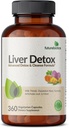 Futurebiotics Liver Detox Advanced Detox & ניקוי פורמולה תומך בתפקוד Liver בריא עם שביל חלב, Dandelion Root, Turmeric Artichoke Leaf, & More, Non-GMO, 360 קפסולות צמחוניות