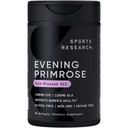 מחקר ספורט ערב פרירוז תוספת של שמן קר Pressed - Softgels עבור בריאות נשים & עור בריאות - Gluten Free & non-GMO GLA - High Potency 1300 מ"ג, 30 Count
