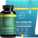 אבקת ה- Multivitamin & hydrotion תוספי מזון לגברים, Bundle