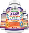 Immune תומך Multivitamin עבור גברים ונשים עם ויטמין A, B, C, D, E, B6, B12 - Zinc, Magnesium ו-Copper עם תרכובת Liposomal עבור Absorption משופרת - Daily Antioxidant Boost - 90 טבעונים Caps