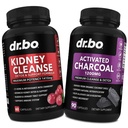 Kidney ניקוי Detox & מופעל Charcoal - Natural Cranberry & Uva Ursi לחלץ לתמוך Kidneys, Bladder & Urinary Tract Health - קוקוס Charcoal Pills for Stomach Gas & Bloating תמיכה תמיכה תמיכה תמיכה