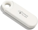 Slim Travel Pill Organer, Small Pill Case Fits in Purse or Pocket, קומפקטית Portable Pill Holder, Stylish 3 השוואתיות ב-Daily ויטמין Box (White)