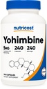 יוגורט Yohimbine HCl 5 מ"ג, 240 קפסולות תוספת כוח - Gluten Free, non-GMO