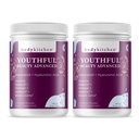 Body Kitchen Youthful Beauty Advanced, Collagen Peptides אבקת עבור ציפורניים שיער יפות, Resveratrol ו Hyaluronic Acid for Anti-Aging & Antioxidant Support, Grass פד (Pack of 2)