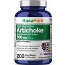 NusaPure Artichoke 20:1 Extract, 600 מ"ג שווה ל 12,000 מ"ג 200 צפי Veggie (Non-GMO, Gluten Free)
