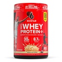 שישה כוכבים אבקת חלבון Whey פלוס - בניית שרירים ושיקום פורמולה עם אבקת Whey Isolate, BCAAs, 30g חלבון, Immune תמיכה - תוספת דואר עבודה - Vanilla Cream, 1.8 lbs