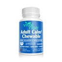 Magnesium & Ashwagandha Chewable Tablets for Adults - High Absorption Magnesium Stress Support Supplement - Gluten-Free, טבעוני, non-GMO, Grape-Flavored ( Count 60)