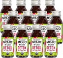 TEAONIC My Liver Mojo: Detox, Wellness Mojo Shots with Black Pepper, Beet, and Lemon Juice, USDA-Certified, Caffeine Free, Gluten-Free, 2 Fl. Oz כל אחד, חבילת 12