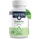 Freedavite Tiny Tablet - Moderate Multivitamin for Men and Women - Pure ויטמין A, C, D, E, B1, B6, B12, Biotin, Calcium, Zinc, Iron, Magnesium, Manganese, Copper, Selenium, Iodine 250 Countenium, B12, Biotin, Calcium, Zinc, Iron, Magnesium, Magnesium, Magnesium, Magnesium, Magnesium, Magnesium, Magnesium, Magnesium, Magnesium, Magnesium, Magnesium, Manganese, Manganese, Manganese, Copper, Copper, Copper, Copper, Copper, Copper, Copper, סלניום, סלניום, סלניום, סלניום, סלניום, סלניום, סלניום, Selenium, Selenium, Selenium, Selenium, Selenium, Selenium, Selenium, Selenium, Selenium, Selenium, Iodine 250