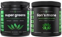 NutraChamps Greens Super אבקה & Lion's Mane