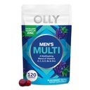 OLLY Men's Multivitamin Gummy, Immune Support, ויטמין A, C, D, E, B, Lycopene, Zinc, BlackBerry, 60 יום אספקת 120 הרוזן