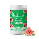Ultima Replenisher Daily Electrolyte אבקת משקאות Mix - סוכר חינם - Watermelon, 90 משרתים - אבקת הידרה עם 6 Key אלקטרוליטים ו- Trace מינרלים - Keto Friendly, טבעוני, non-GMO