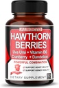 7 ב 1 Ultra הותורן ברי עם Uva Ursi Dandelion Cranberry Apple Cider Vinegar - Heart, Kinney Health Support