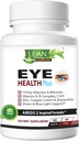 Amds 2 Eye Health Plus w / Copper, ויטמין A B C E, Lutein & Zeaxanthin, Quercetin, Zinc, Bilberry לחלץ, biotin - Sight Care, יבשה, סטרין, ראיית לילה תוספת עבור 60 קפסולות למבוגרים