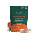 Glow Bloating SOS שתי אבקת, Bloating Relief for Women with Morosil & Digestive Enzymes, for Water Retention, Metabolism, Gut Health & Immune Support, Citrus Orange - Dietitian Co-Developed