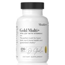 Shaklee Vita-Lea Gold® עם ויטמין K למבוגרים מעל 50 - High-Potency Formula for Heart, Immune, Bone ו- Joint Health - תומך באנרגיה גופנית והזדקנות בריאה - ויטמינים חיוניים - 120 טבליות