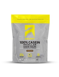 Ascent Casein Protein Powder, Micellar Casein Isolate, Chocolate, 2 lb