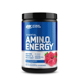 Optimum Nutrition Amino Energy Powder, Blue Raspberry, 9.5 Oz
