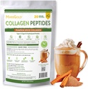 MariGold Grass-fed Collagen Peptides Powder Pumpkin Spice 1LB - 100% Pure, Type I & III Bovine Hydrolyzed Collagen, Non-GMO, Hormone Free, Soy Free, Gluten Free, Dairy Free, Keto-Friendly