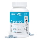 FIQ - Copper IQ - Copper תוספים עם Copper Bisglycinate - תמיכה באנרגיה ו- Mitochondrial תמיכה - Chelated Copper, High Absorption - 60 קפסולות