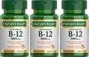 ויטמין B-125,000 mcg של Nature's Bounty ויטמין B-125,000 mcg, 40 טבליות במהירות דיסלוט (Pack of 3)