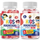 מגנזיום חניכיים לילדים ומבוגרים - Calm Magnesium Chews - Magnesium Citrate Chewable תוסף עבור Mood & שרירים תמיכה תמיכה