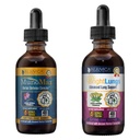 MunoMax & Bright Lungs - Advanced Immune & Lung תמיכה תוסף - משלוח נוזלי עבור Better Absorption - Elderberry, Lobelia, Echinacea, Turmeric ועוד!