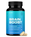 Nootrix Brain Boost Nootropic תוספת | תמיכה בזיכרון, מיקוד נפש, בריאות קוגניטיבית ואנרגיה | קידום בריאות Mood & Brain function
