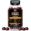 FFECT NUTRA Shilajit Gummies 1000 מ"ג | Pure Shilajit Resin for Energy, Brain & Immunity תוסף | Men & Women | Sugar-Free, Gluten-Free | Natural Bre Flavor, Made in USA (90ct)