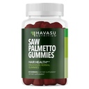 Saw Palmetto for Men Gummies - DHT Blocker תוסף לבריאות השיער ו- Male Patterned Balding - 60 Count - תמיכה Scalp ו Prostate Wellness - Raspberry Flavor - טבעוני, non-GMO, 1 חודש אספקה