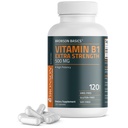 ויטמין B1 תוספת כוח 500 MG High Potency non-GMO, 120 קפסולות
