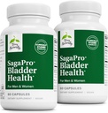 טרי באופן טבעי סייג' Pro Bladder - תוספת תמיכה כספית עם תמצית Angelica Leaf - קפסולות טבעוניות כדי לעזור Urinary Tract Function & Health - 60 קפסולות (Pack of 2)