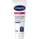 CETAPHIL ECZEMA RESTORADERM FLARE-UP RELIEF CREAM, For Eczema Prone Skin, 8 oz, תיקון גדר, 48 שעות הידרציה, 2% Skin Protectant Colloidal Oatmeal, Steroid Free Free Steroid