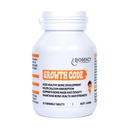 1 Pack Growth Code תוסף צמיחה טבעי לילדים ובני נוער - ויטמינים D3, K2, Niacinamide, העצם חיזוק - ויטמינים לילדים המיוצרים באוסטרליה, 30 טבליות