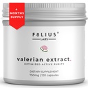 Valan Root 4:1 לחלץ קפסולות 750 מ"ג - אופטימיזציה Active Purity - 4X ריכוזיות ולריאן שורש לחלץ תוספת - Gluten Free, non-GMO - מקדם הירגעות - 120 קפסולות