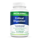 Enzyme Science Critical Digestion - אנזימים Digestטיביים לנשים ועבור גברים עם פרוביוטיקה - תמיכה גבוהה בפוטנציה - בריאות עיכול - Enzimas לעיכול y Probioticos - 90 קפסולות