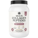 אבקת Multi Collagen עם biotin, Hyaluronic Acid, ויטמין C (2lb Value Size) | Hydrolyzed Collagen תוסף (Types I, II, III, V, X). שיער, עור, ציפורניים לנשים, גברים
