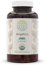 HerbEra Angelica USDA Organic 120 Capsules | Natural Herbal Supplement | Certified Organic Vegetarian Capsules and Organic Angelica (Angelica archangelica) Dried Root (120 Capsules)