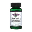 Vitanica Iron אקסטרה, תוספת ברזל משופרת Absorption עם ויטמין C 500 מ"ג, Methylfolate 400mcg, B12 ויטמין 500mcg, Calcium, דוק צהוב, Dandelion Root & Nettle Leaf Extract, טבעוני, 60 קפסולות.