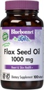 BlueBonnet Nutrition Flax Seed שמן 1000 מ"ג